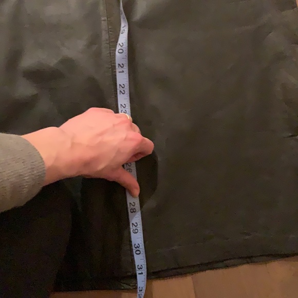 Vintage high waisted leather midi skirt - Picture 4 of 12